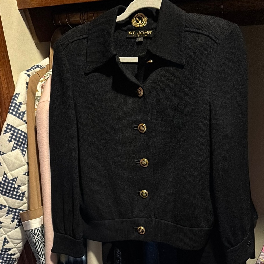 St. John Black Women's Jacket